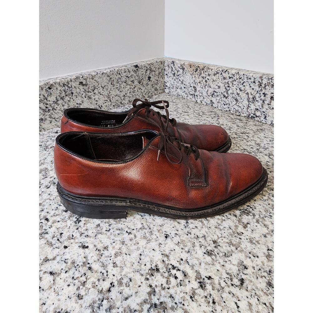British Walkers O’Sullivans Sz 9 EEE Custom Brown Leather Oxford Shoes - Picture 2 of 7